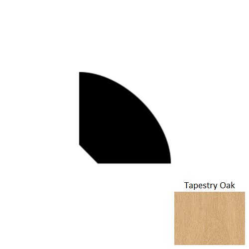 Mod Revival Tapestry Oak Hardwood Quarter Round Trim