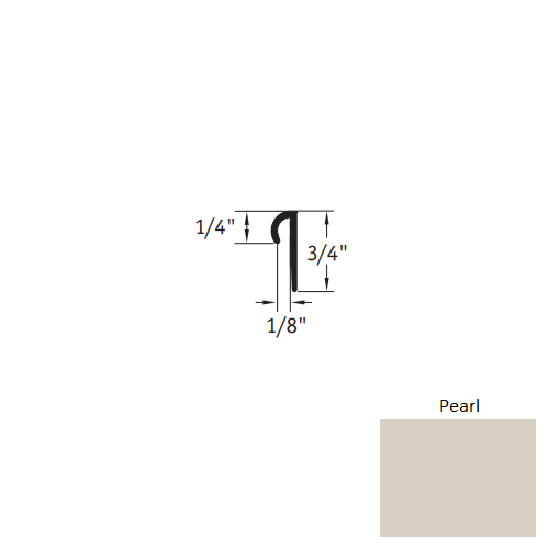 Johnsonite Pearl Vinyl Moulding / Trim