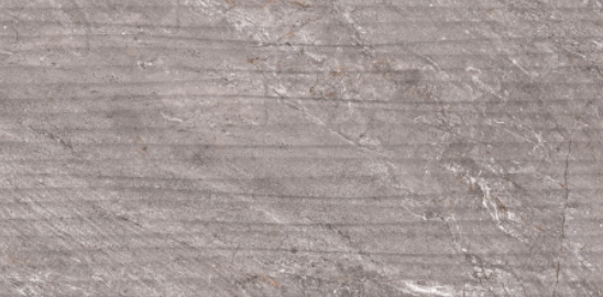 Perpetuo Eternal Grey Wave Ceramic Tile - Satin 12" x 24"