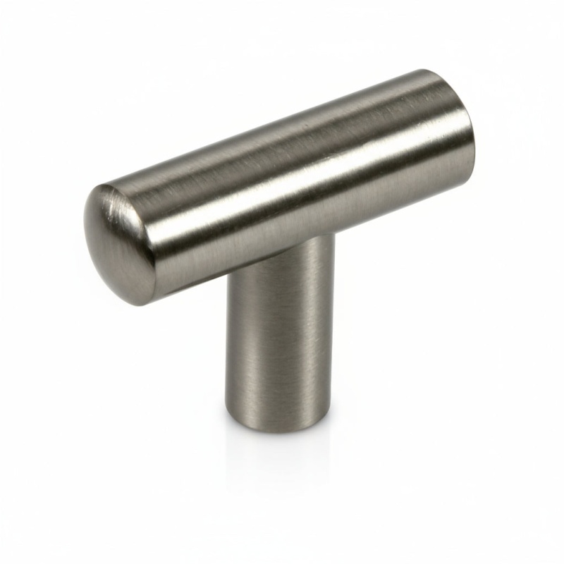 Silverline K5002 Solid Steel Cabinet Knob - Satin Nickel