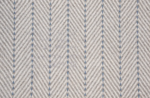 Fine Weave Angola Bluestone Wool Carpet - Textured
