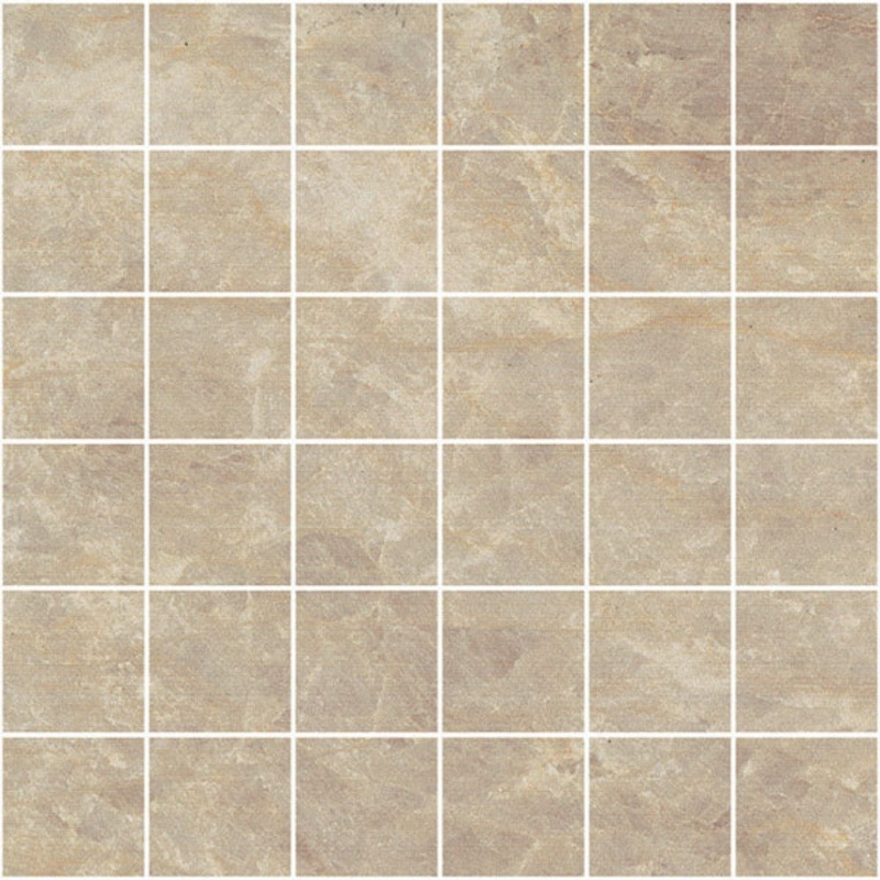 Carrara Select Carrara Paonazzo Porcelain Mosaic - 2" x 2" - Honed