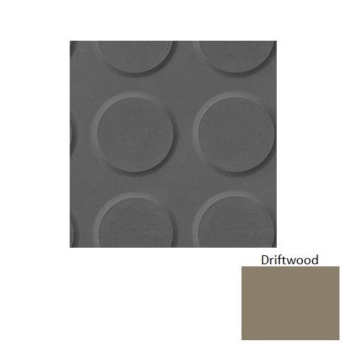 Flextones Driftwood Rgt Radial Ii Rubber Distinct Designs Tile - Textured - 18" X 18"