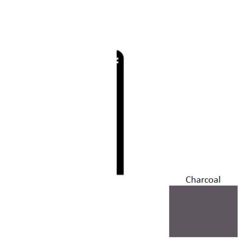 Vcb Charcoal Vinyl Wall Base