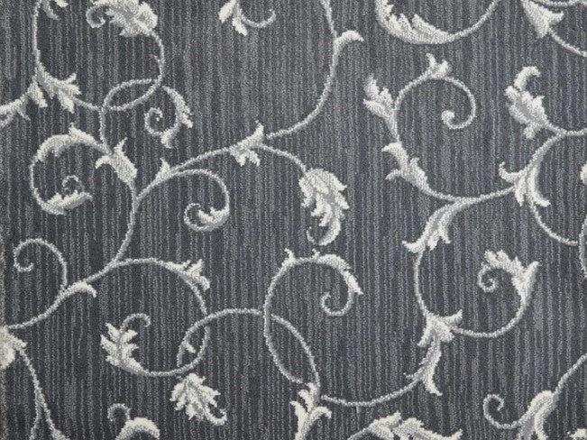 Royal Pavilion Montpelier Iron Polypropylene Carpet - Pattern