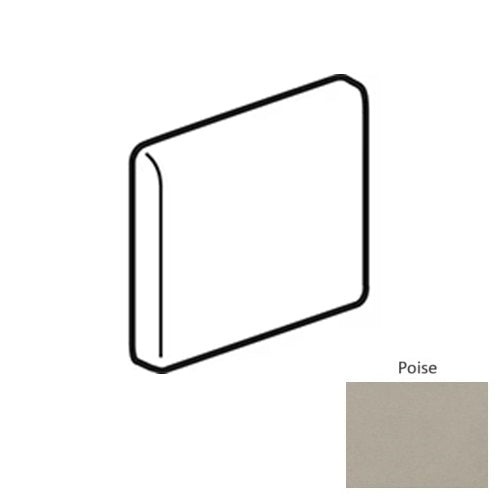 Unglazed Mosaics Poise Porcelain Floor & Wall Trim