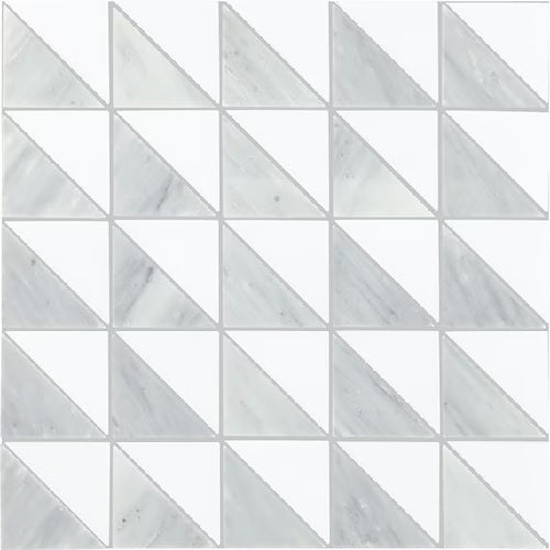Gamma Mystic Blend Natural Stone Mosaic - Triangle - Honed