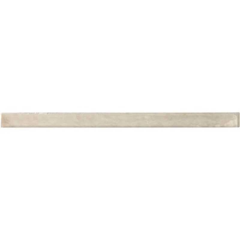 Duetto Pura Porcelain Pencil Floor & Wall Trim, 0.5" X 8", Glossy