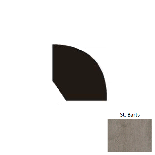 Gencore St. Barts Luxury Vinyl Moulding / Trim - 94" Quarter Round - Embossed