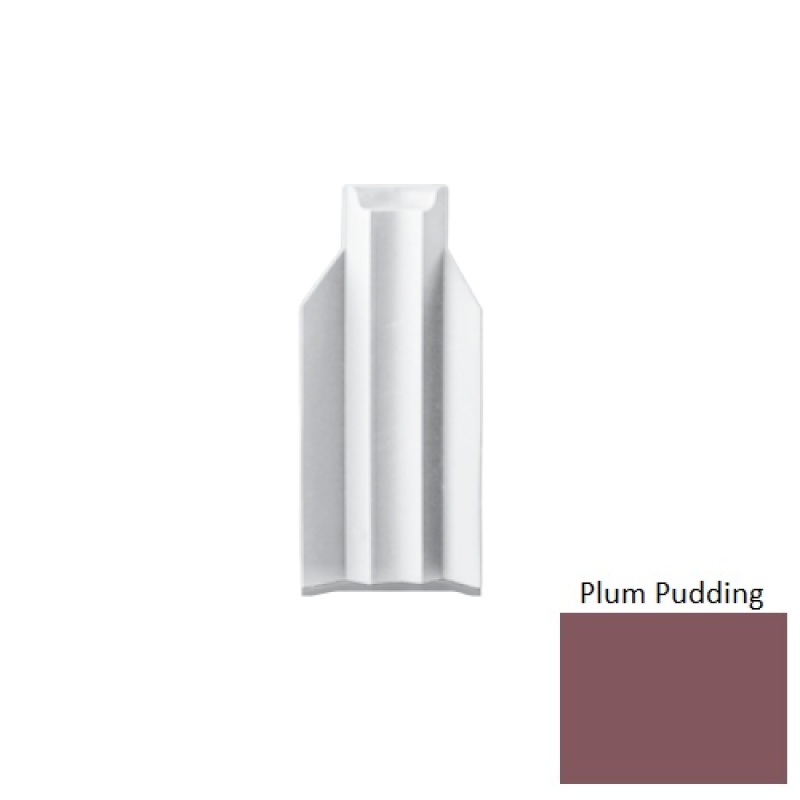 Rcb Plum Pudding Rubber Moulding / Trim - 4 1/4" Inside Corner Blocks