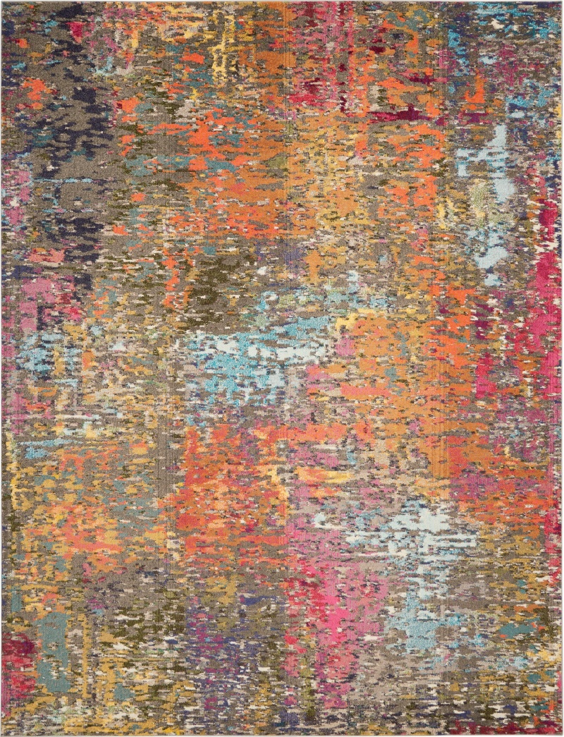 Celestial Ces14 Sunset Area Rug 9 Ft x 12 Ft