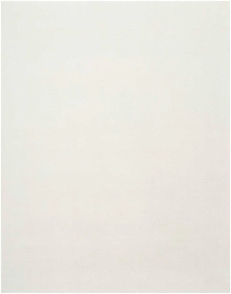 Plush Cloud Ivory Plc01 Wool Blend Contemporary Area Rug - 2 Ft X 3 Ft - Ivory