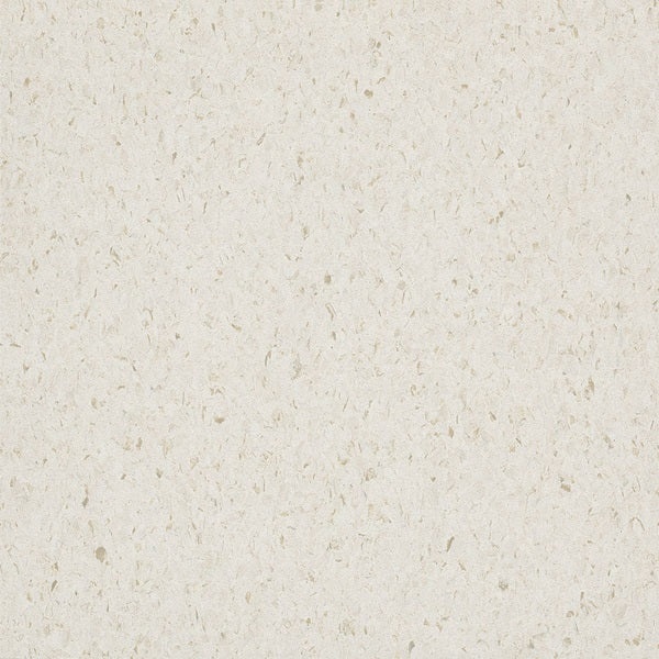 Premium Excelon Crown Texture Cool White Vinyl Composition Tile - Fast Start - 12" X 12"