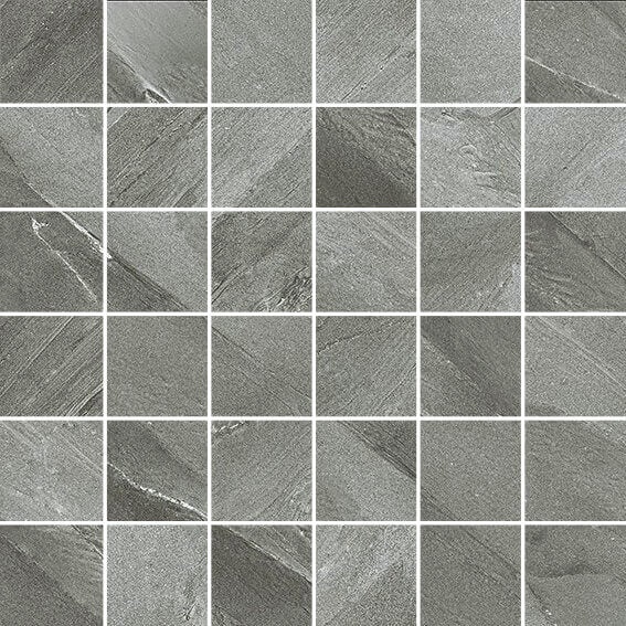 Soft Stone Grafitti Porcelain Mosaic 2" x 2" Matte
