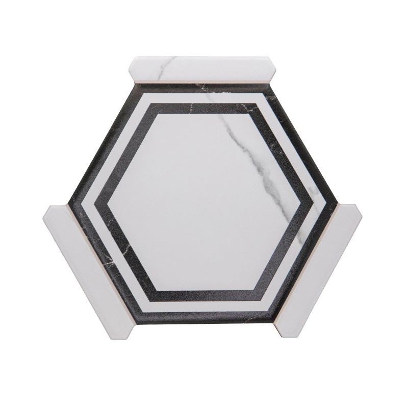 Avant Hexagon Ontario Day Matte Porcelain Tile