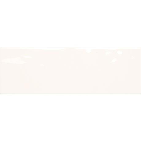 Middleton Square Oxford White Ceramic Tile - Glossy - 4" X 12"