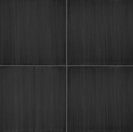 Scenario Nero Porcelain Tile - Matte - 8" X 8"