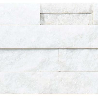 Ridgestone Glacier Natural Stone Ledgestone - Mixed - 6" X 24"