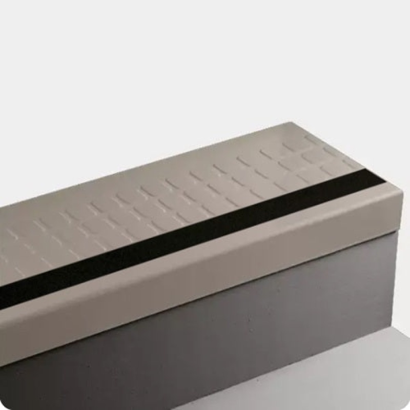 Johnsonite Beige Raised Square Rubber Stair Trim