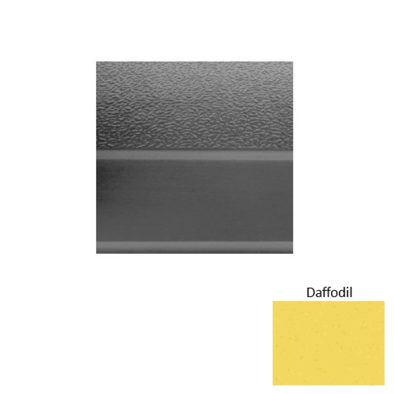Symmetry 93 Daffodil Textured Rubber Stair Tread with DuPont Kevlar