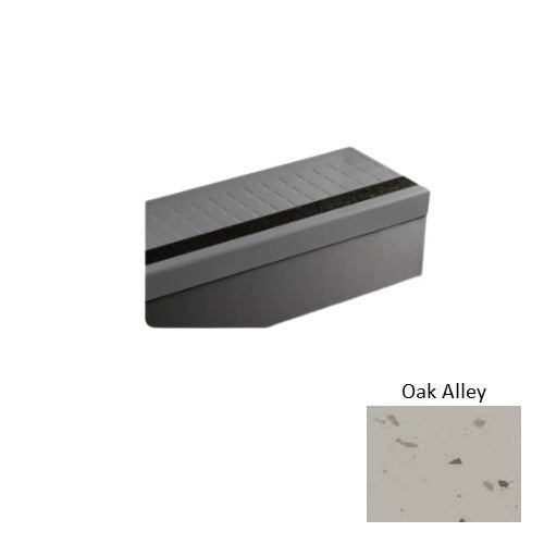 Johnsonite Oak Alley Raised Square Rubber Moulding / Trim
