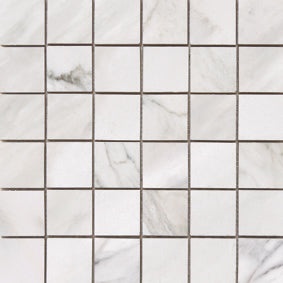Sublime Natural Porcelain Mosaic - 2" x 2" - Natural