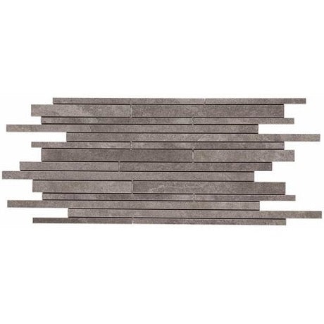 Delegate Light Gray Porcelain Mosaic - Linear - Matte