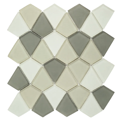 Reef Glass Aloe Glass Mosaic - Strand - Matte