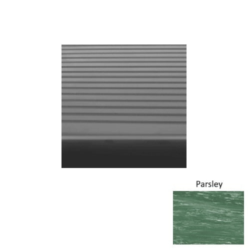 Marbleized 81 Parsley Light Duty Rib Rubber (Rd) Stair Tread - Textured