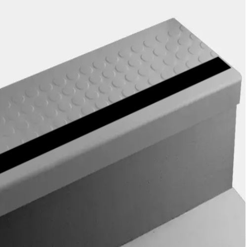 Johnsonite Shark Fin Raised Round Rubber Moulding Trim