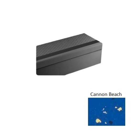 Johnsonite Cannon Beach Diamond Rubber Stair Tread Trim