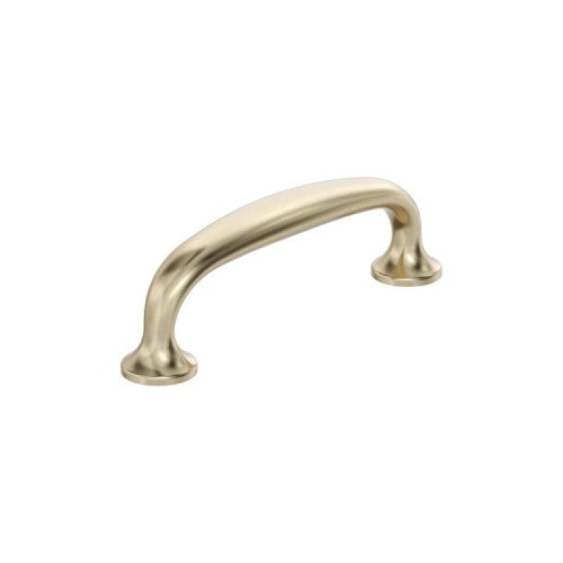 Renown Zinc Bar Cabinet Pull - Golden Champagne