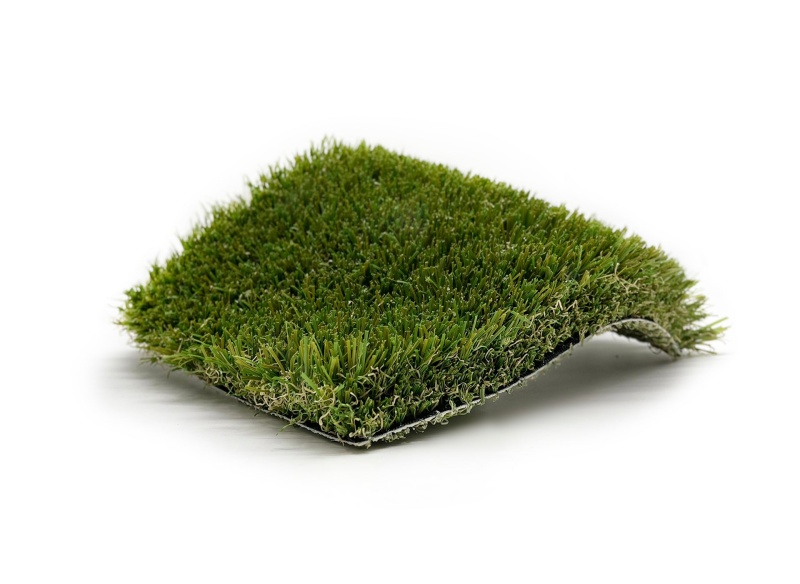 Peach Tree Field / Olive Polyethylene & Polypropylene Landscape Turf - Polyurethane