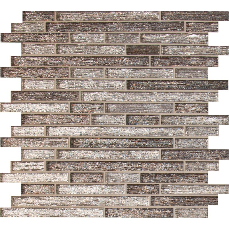 Luxe Glass Mosaic - Linear - Mixed