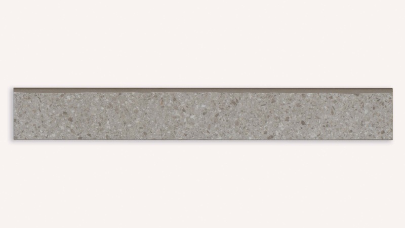 Terrazzo Light Gray Porcelain Wall Trim
