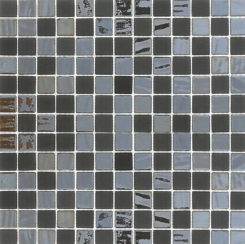Cosmos Gris Glass Mosaic 1" x 1"