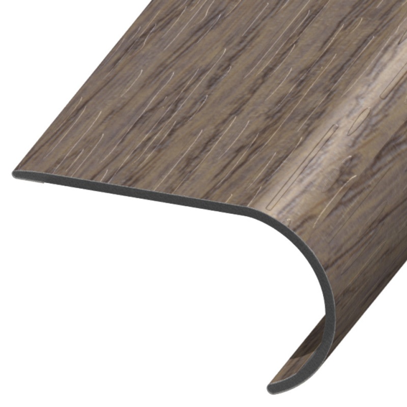 Smoked Butternut Luxury Vinyl Round Stair Nose
