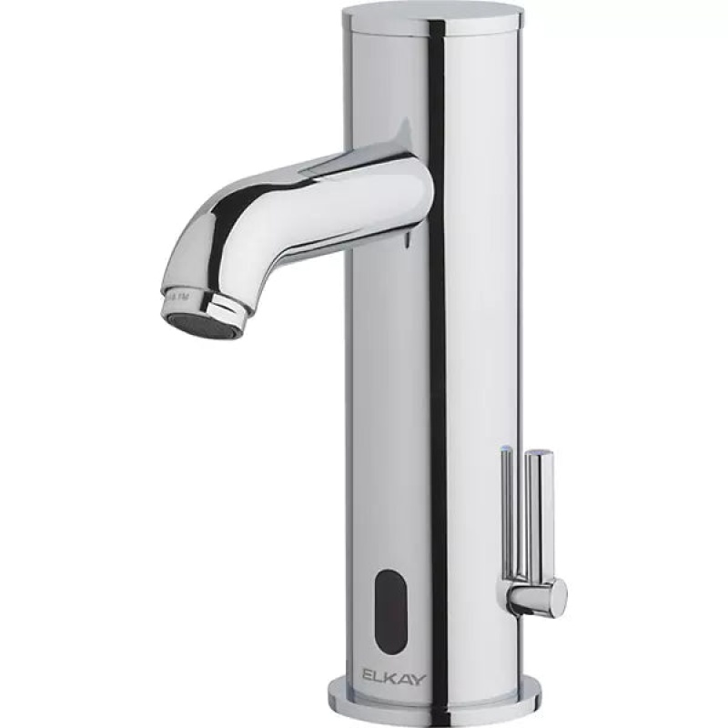 Lkb738c Chrome Deck Mount Bathroom Faucet - One Hole - Chrome