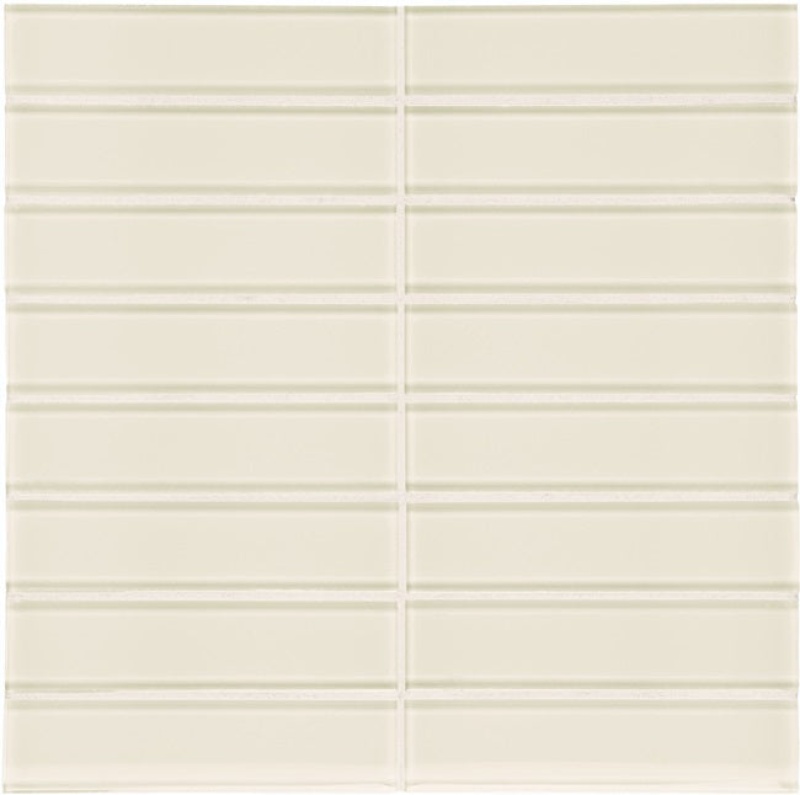 Aquatica Element Sand Glass Mosaic - 1.50" X 6" Stacked - Glossy