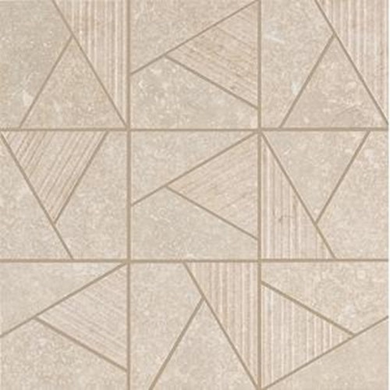 Atmospheres Geometrie Harmonie Porcelain Mosaic 12" x 12" Mixed