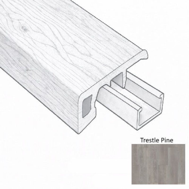 7 Inch Trestle Pine Baby Threshold