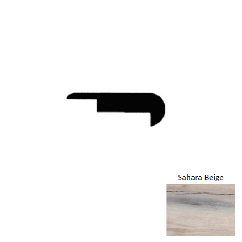 The Glacier Point Sahara Beige Luxury Vinyl Stair Nose