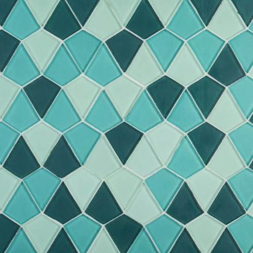 Reef Glass Marina Glass Mosaic - Strand - Matte