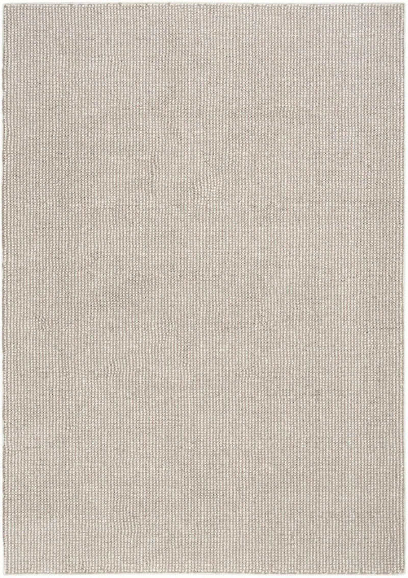 Natural Texture Ivory Mocha Ntx01 Polyester Contemporary Area Rug - 8 Ft Runner - Ivory Mocha