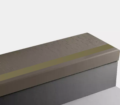 Johnsonite Seaweed Cubis Rubber Angle-Fit Stair Tread