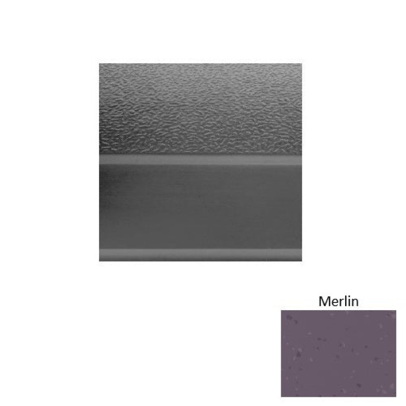 Roppe Merlin Textured Rubber Stair Tread with Dupont Kevlar