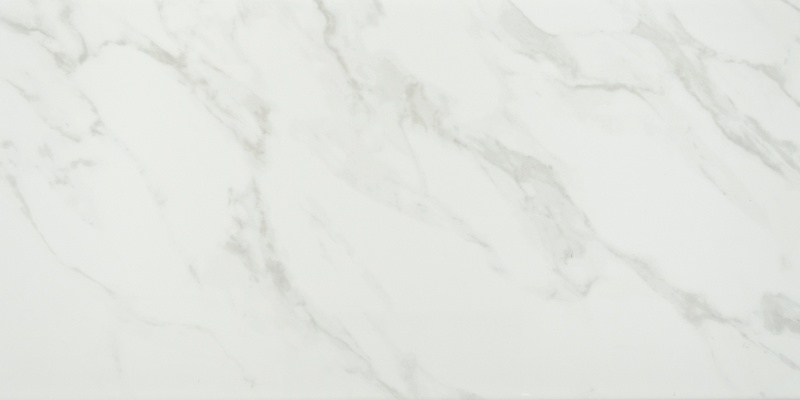 Carrara White Ceramic Tile - Polished
