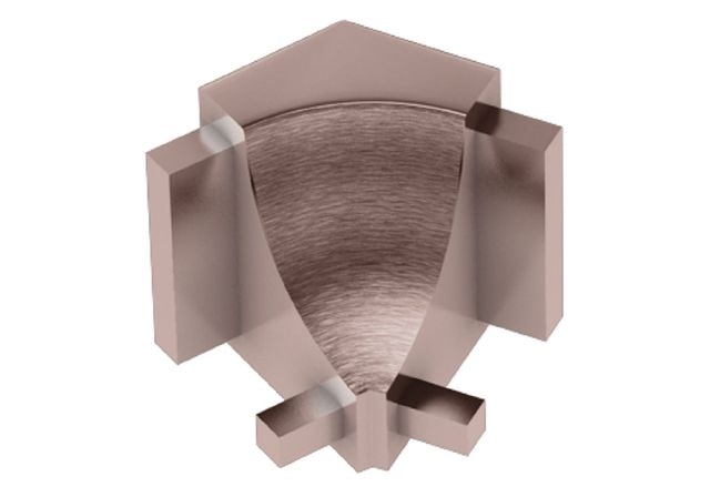 Dilex Ahk 135 Degree Inside Corner Metal Tile Edging Trim