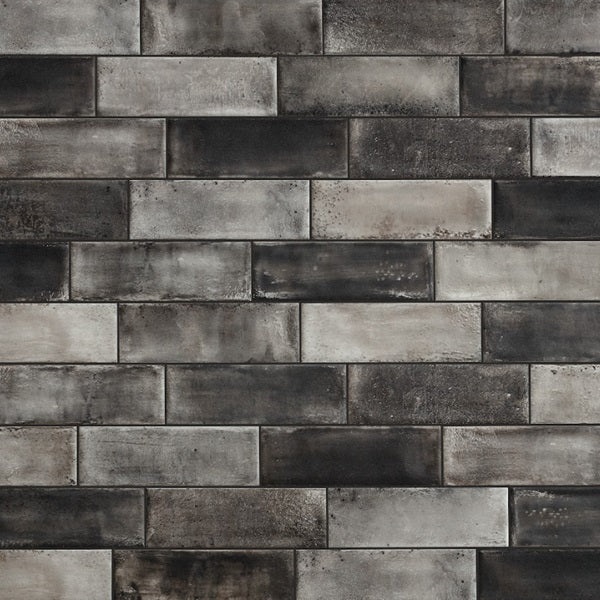 Fuoritono Nero Porcelain Tile - Matte - 4" x 12"