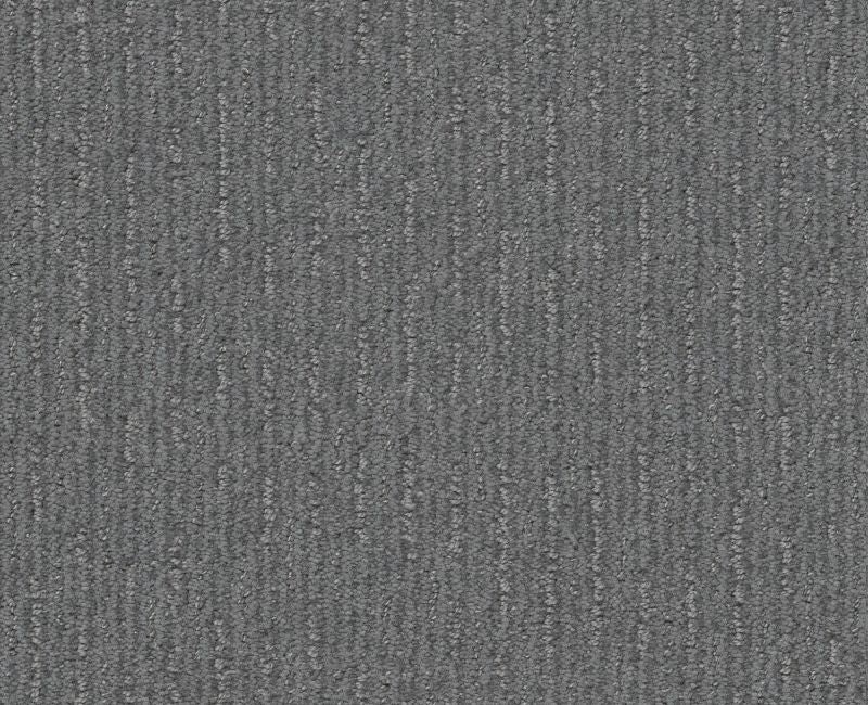 Well Informed Blue Steel Nylon Carpet - Textured